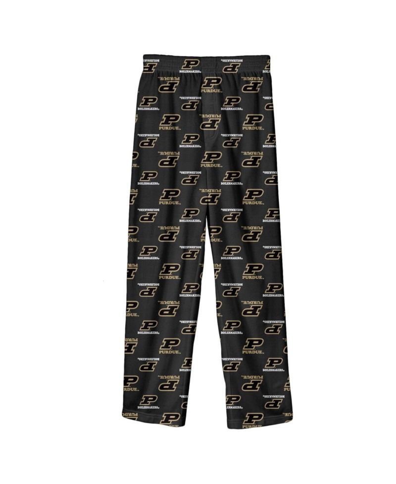 Big Boys and Girls Black Purdue Boilermakers Team Pants