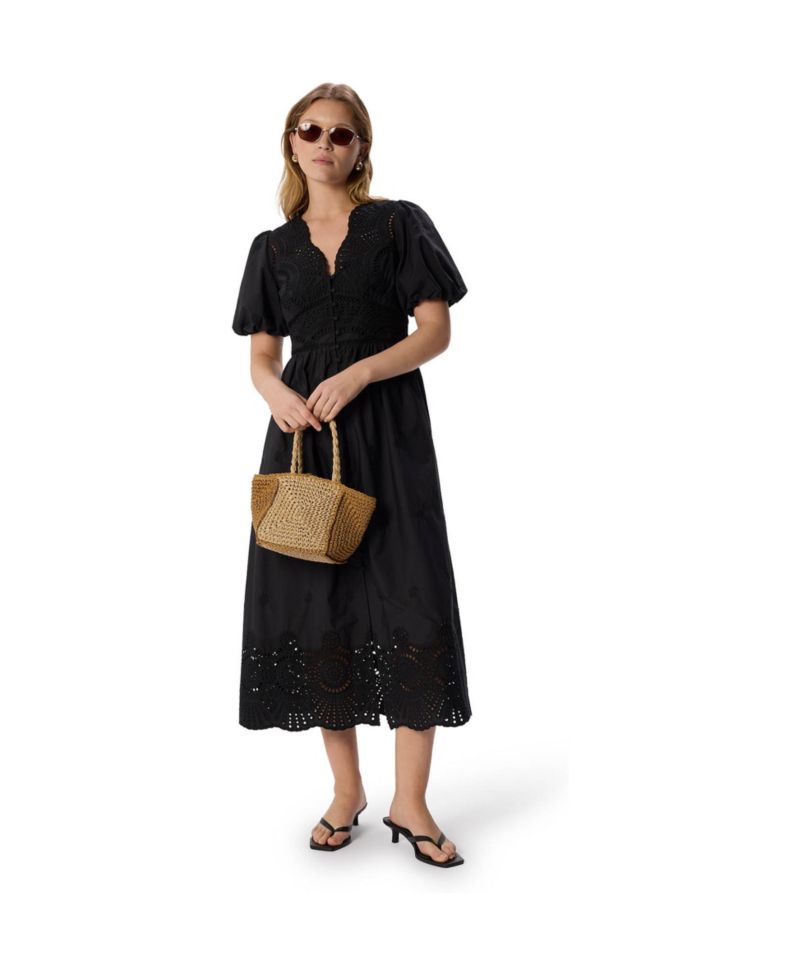Women's Cotton Broderie Dress