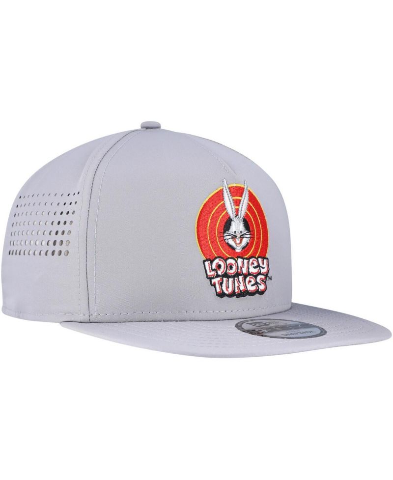 Men's Gray Looney Tunes Vented 9FIFTY Snapback Hat