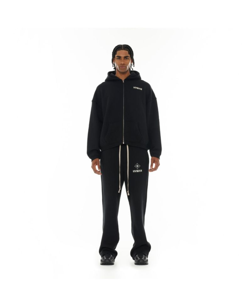 Men's Oversized-Fit Full-Zip French-Terry Sweatshirt