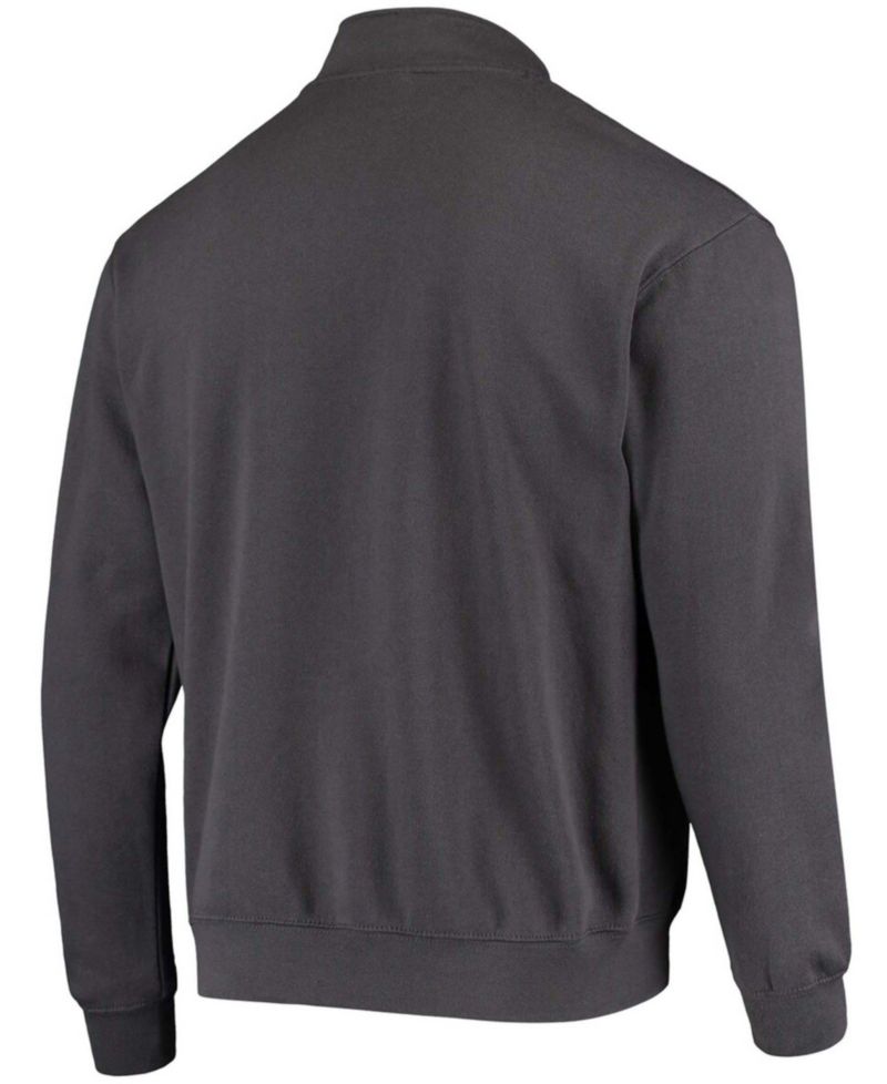 Men's Charcoal Colorado Buffaloes Tortugas Logo Quarter-Zip Jacket